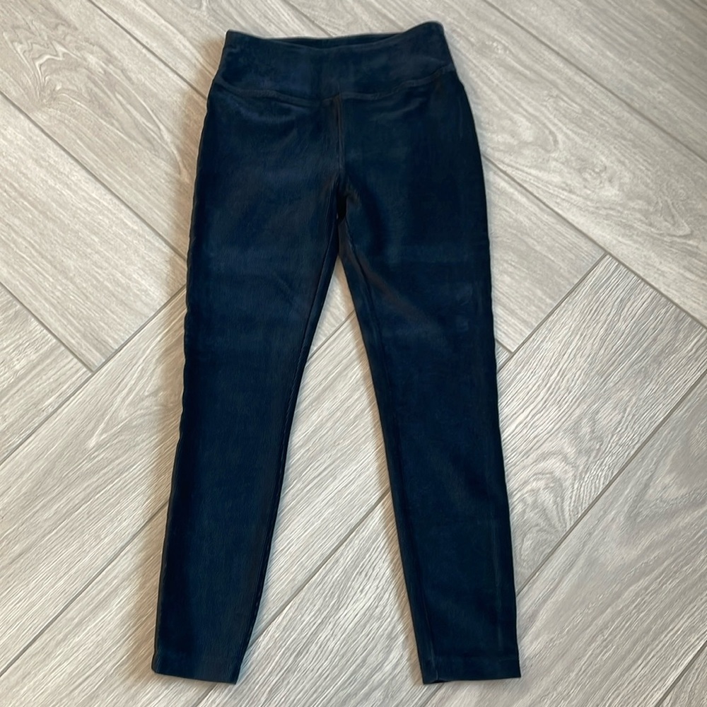 Vineyard Vines Velvet Tuxedo Leggings Sz Small